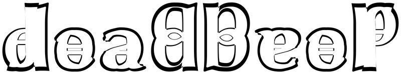 Ambigram for deadbeef in Linbiolinum rb g